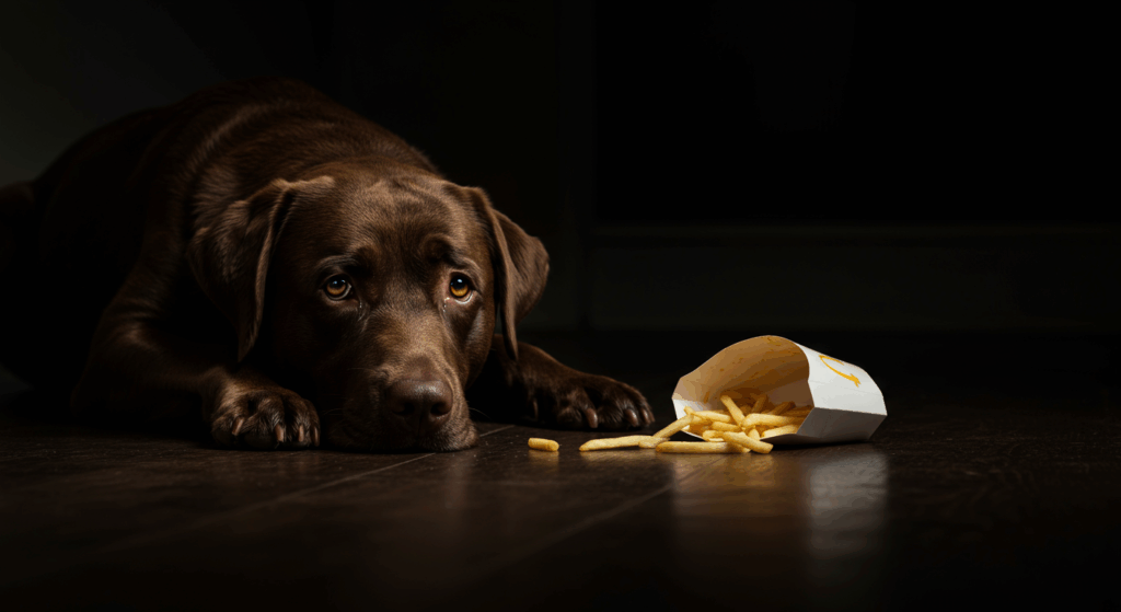 Can Dogs Eat French Fries? The Truth Every Pet Parent Needs 2 Dog feeling sick after eating french fries