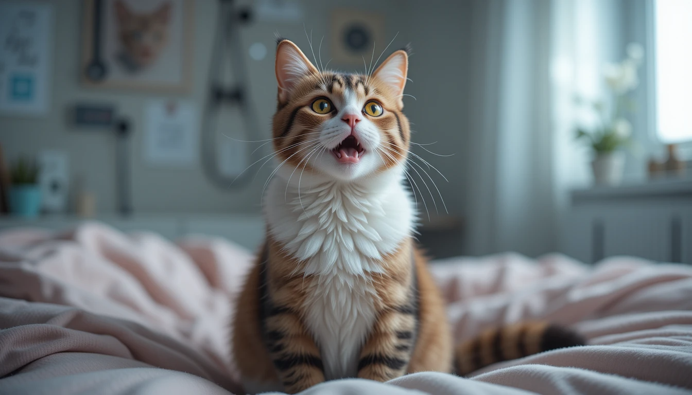You are currently viewing Is Your Cat Coughing? Causes, Symptoms & What to Do