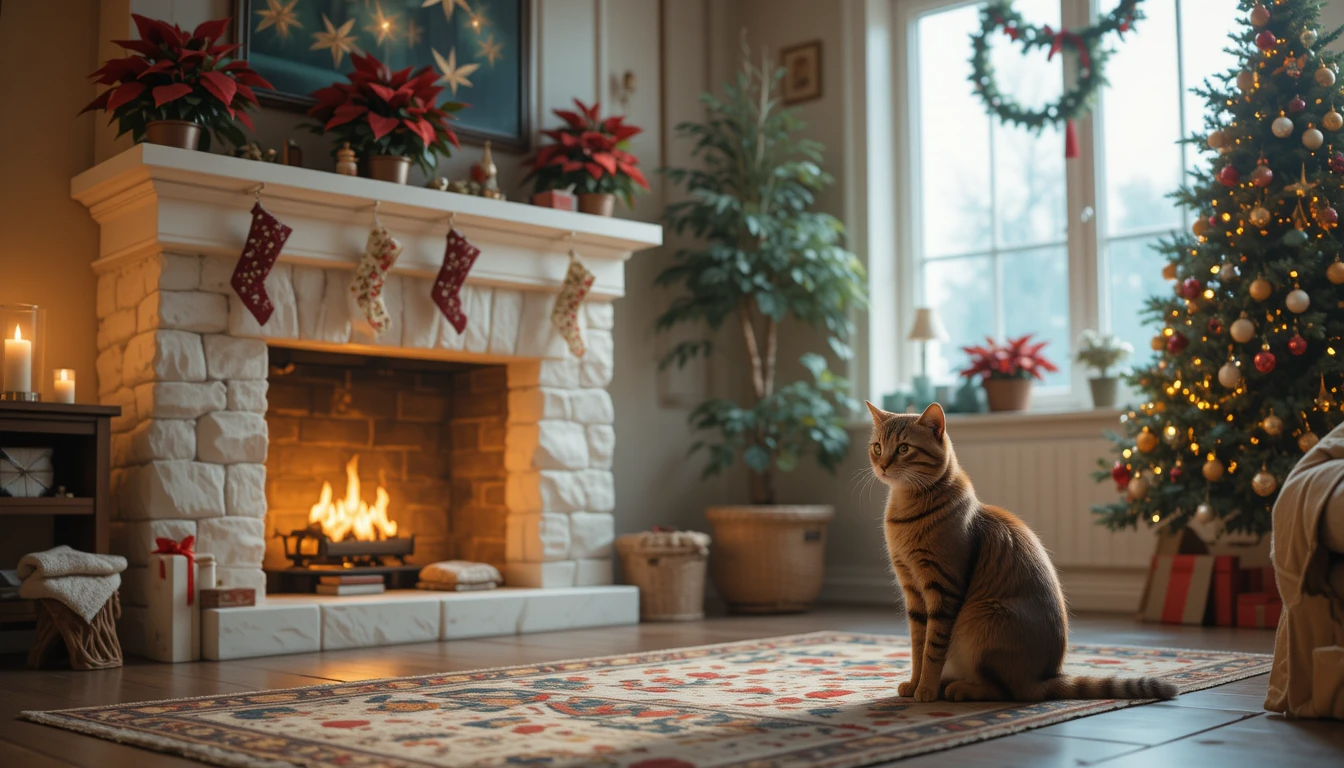 Read more about the article Are Poinsettias Toxic to Cats? What Every Cat Parent Needs to Know